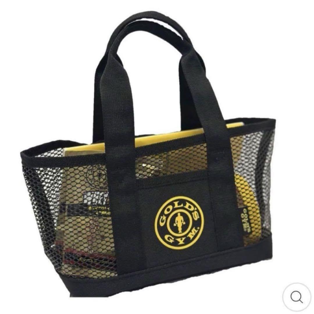 Amazon.co.jp: ゴールドジム メッシュトートバッグ : ファッション